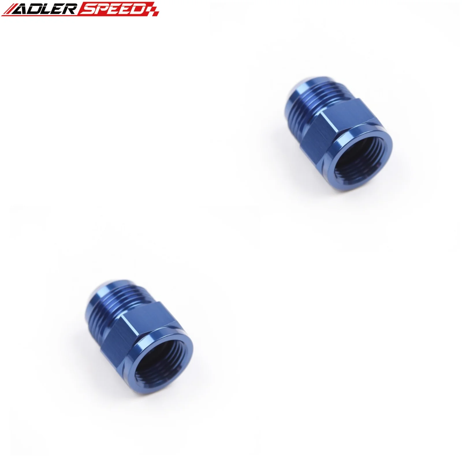 2pcs AN4/AN6/AN8/AN10/AN12/AN16  Female to AN Male Expander Fuel Fitting Adapter Black/Blue
