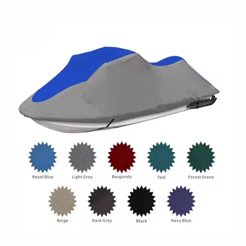 Oem Dust Proof Custom Color Durable Sewing Waterproof Jet Ski Personal Watercraft Cover Jetski Cover -