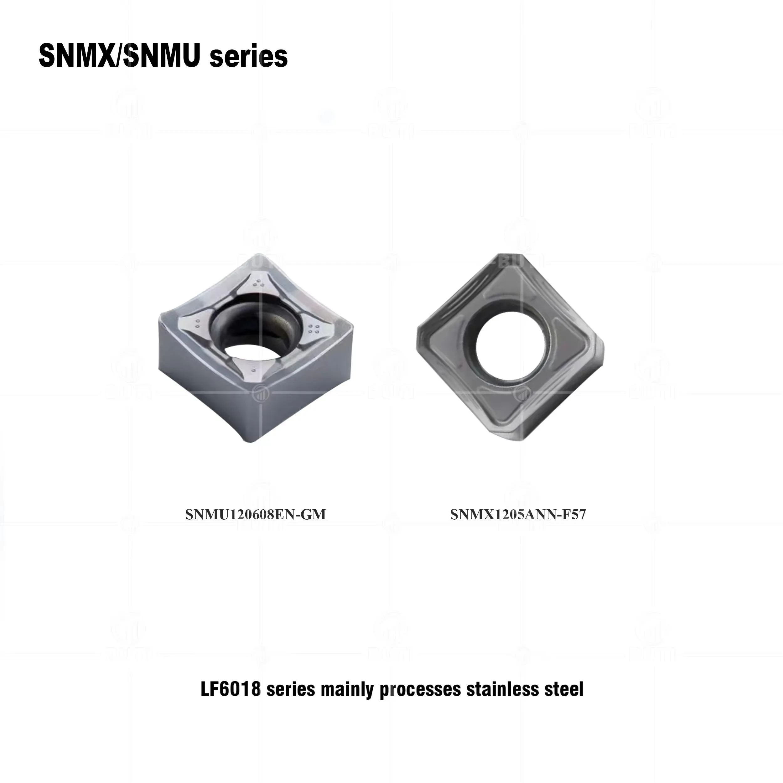 DESKAR 100% Original Cutting Tools SNMU120608EN-GM SNMX1205ANN-F57 LF6018 Numerical Control Lathe Inserts Milling Blade Cutters