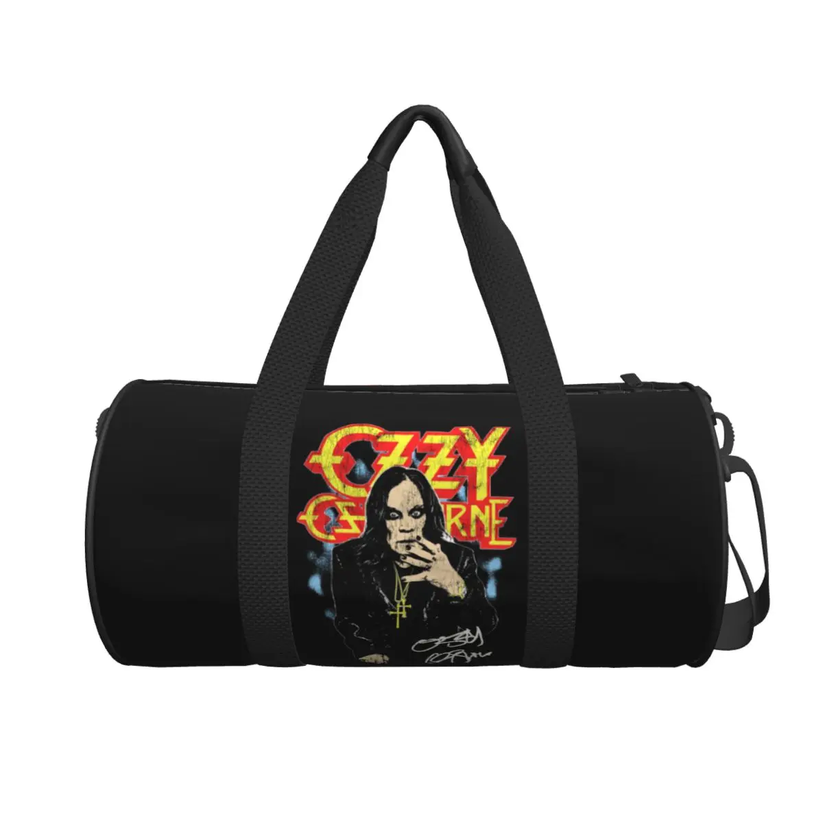 

Ozzy Osbourne Merch Album Cover Large Duffle Gym Bag Multi-Functional Duffle Travel Bags Handbags Fitness bag