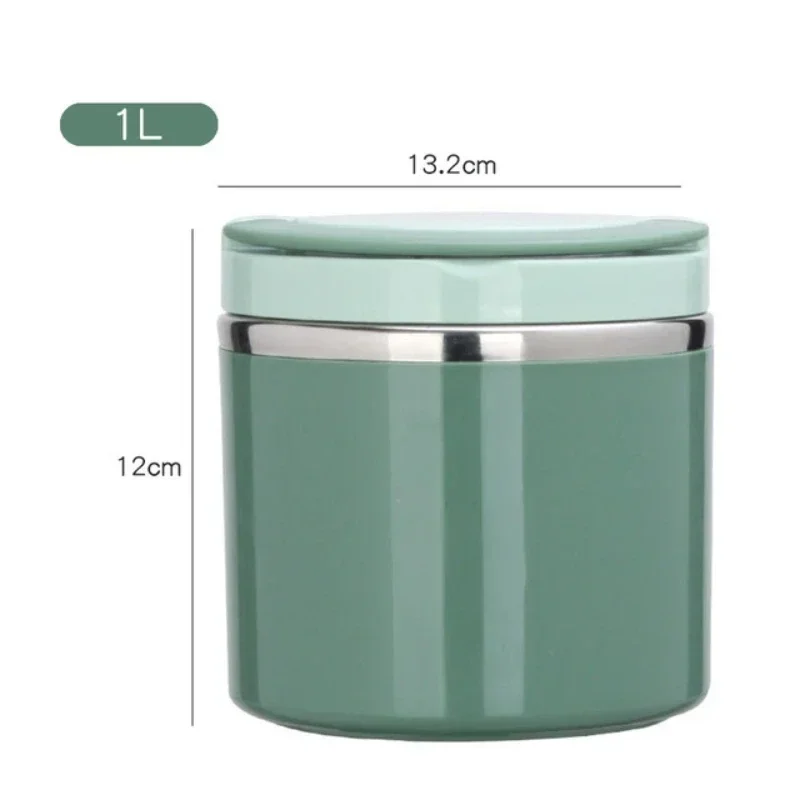 630/1000ml Food Thermal Jar Insulated Soup Cup Thermos Containers Stainless Steel Lunch Box Thermo Keep Hot for School Children