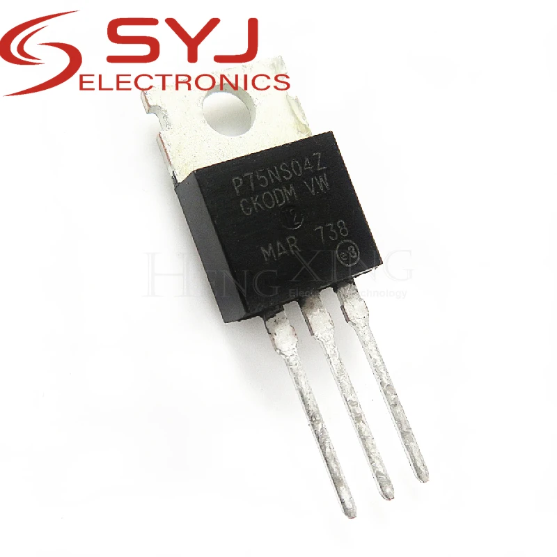 10pcs/lot STP75NS04Z TO-220 P75NS04Z P75NS04 TO-220 STP75NS04 In Stock