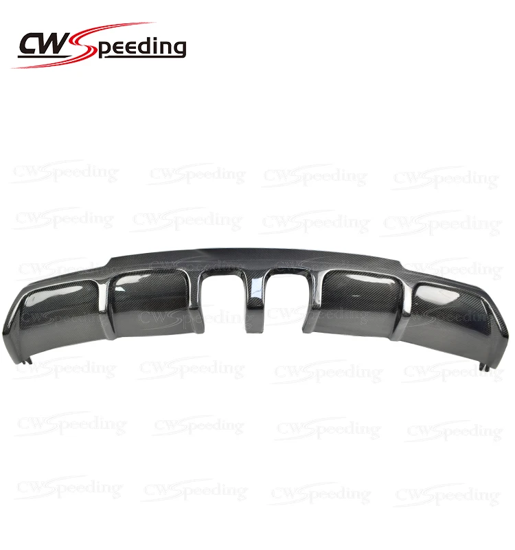 

R20 STYLE CARBON FIBER REAR BUMPER LIP REAR DIFFUSER For VW SCIROCCO R BODY KIT