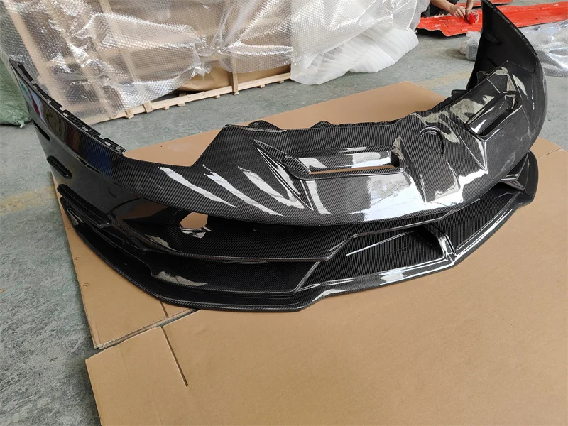

New All Carbon Fiber Body Kit for Lamborghini Aventador LP700 LP720 LP740 LP750 SVJ Style Front Bumper