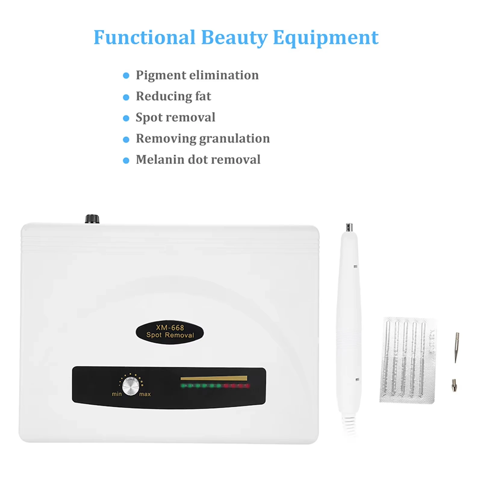 Freckle Remover Mole Removal Pen 10 Gears Ultrasonic Spot Removal Pen Large Power Freckle Mole Removing Home Spa Decive