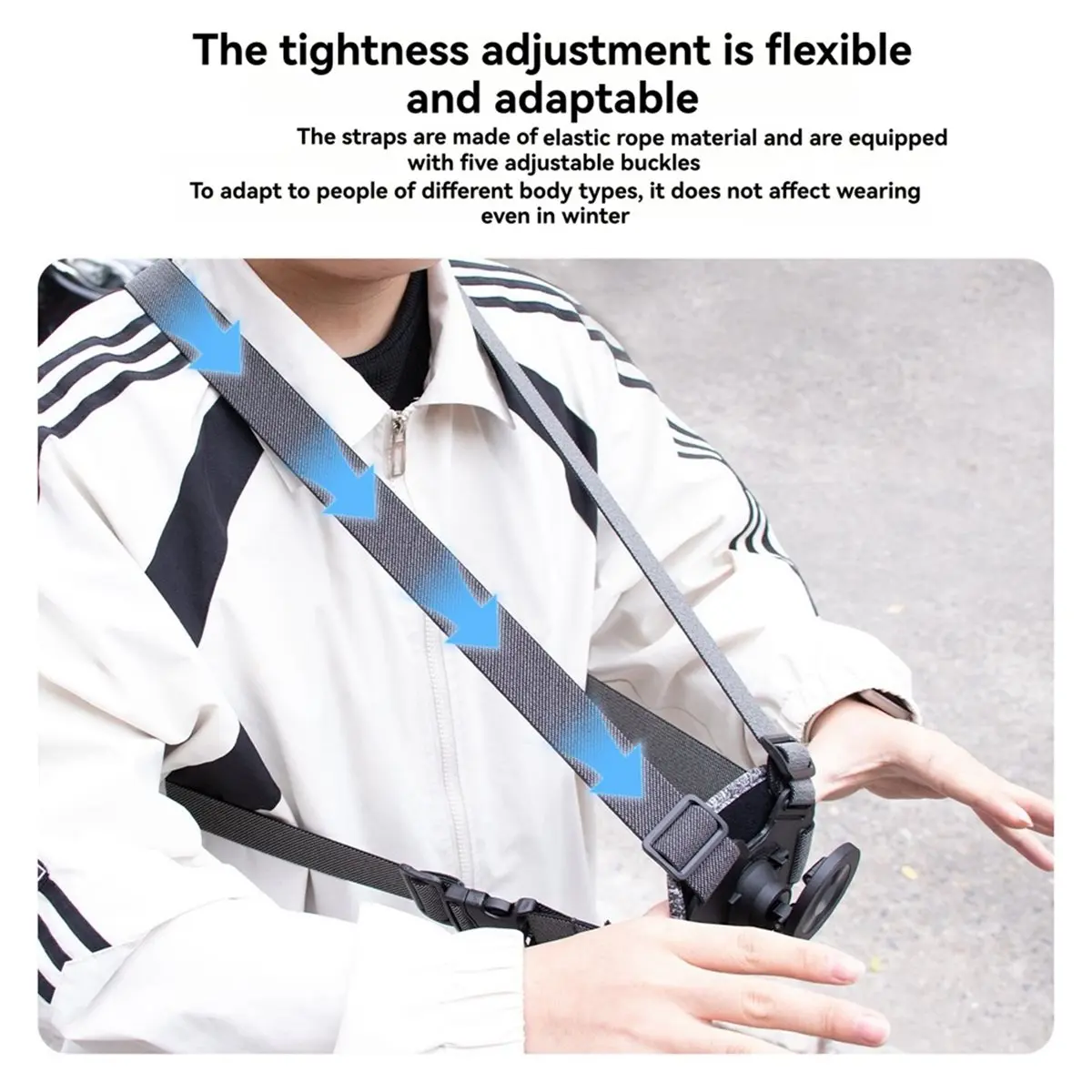 Can buy Quick-Release Vest Strap for DJI Osmo/Action Series for Gopro Action Camera Personal Perspective Shooting Vest Strap