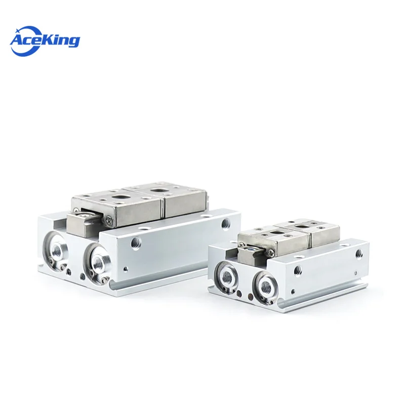 

Pneumatic thin parallel finger slide cylinder MHF2-8D/12D/16D/20D/D1/D2/DR replacing SMC