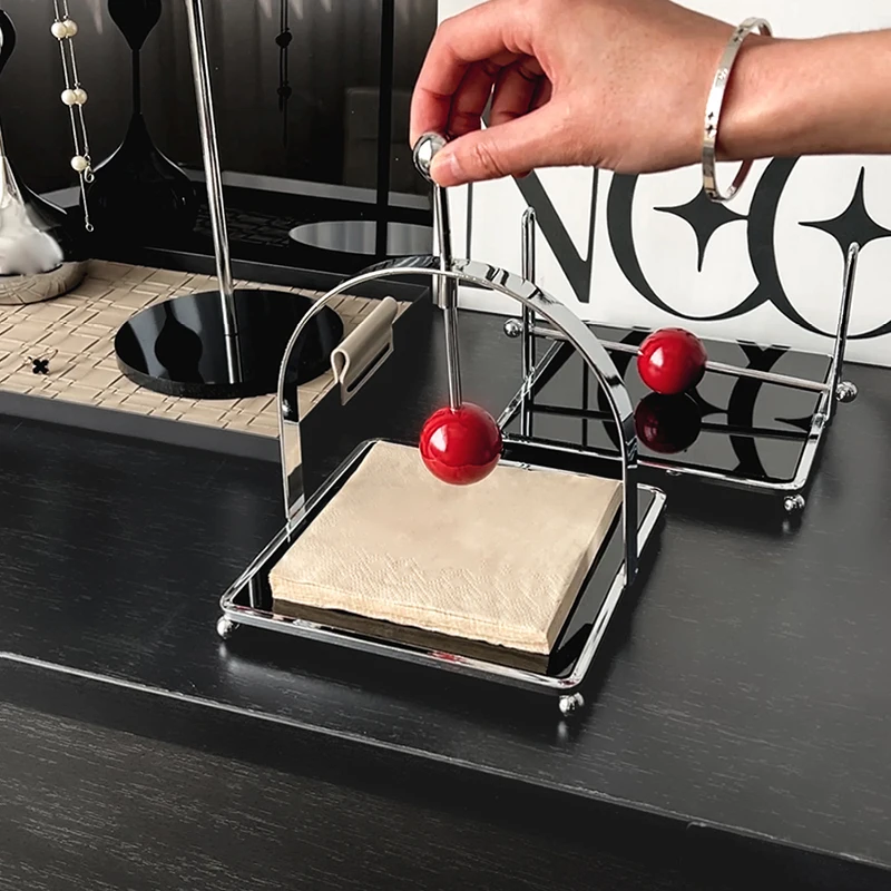 

Ins высококачественная полка для салфеток среднего античного цвета с гальваническим покрытием из серебра