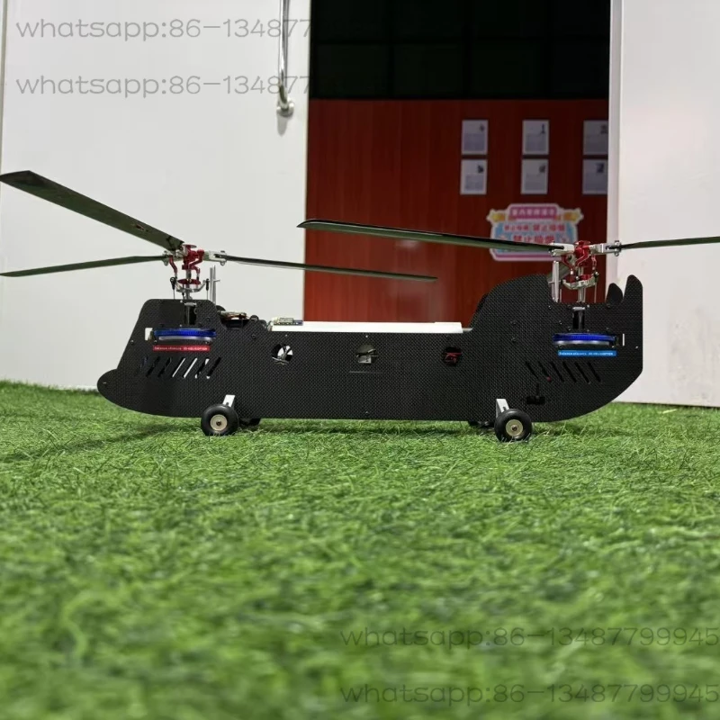 

450 Nuke RC Helicopter Tandem Twin Rotor Model