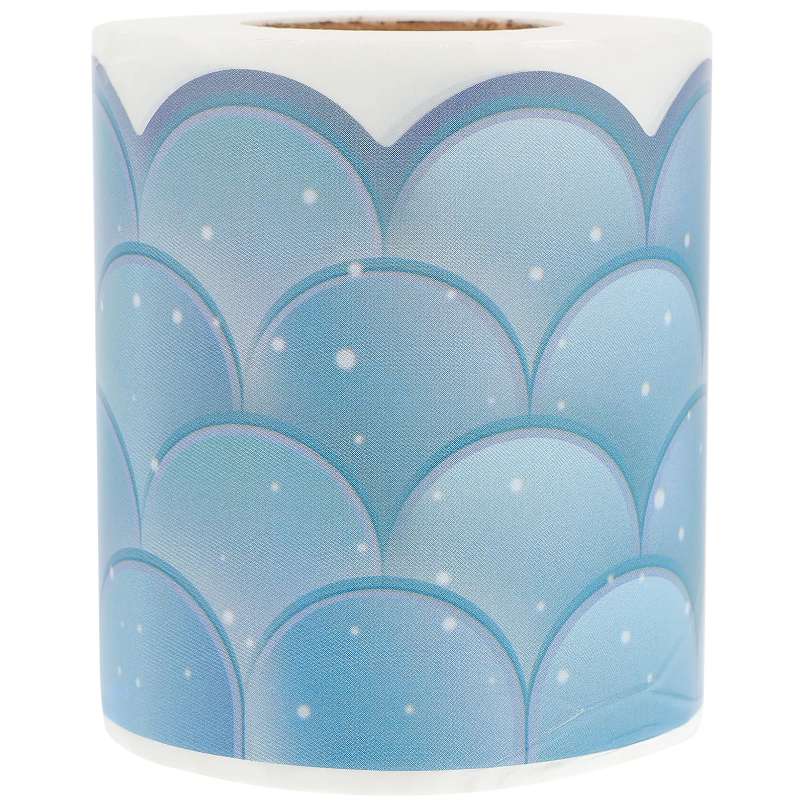 

1pcs Wave Stickers Blue Paper Blackboard Border Decor Bulletin Board Decal Classroom Trim Teaching Tools Craft