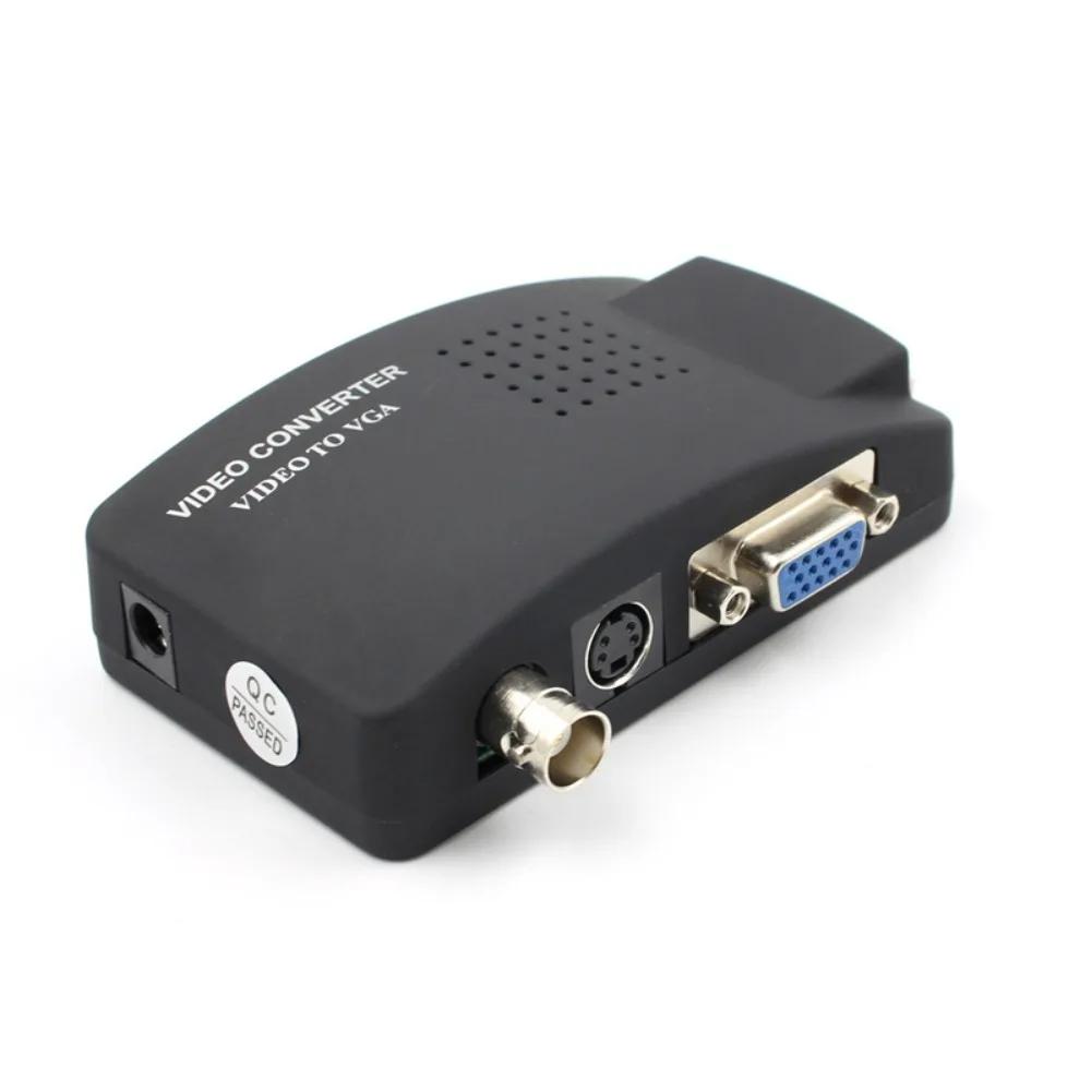 BNC To VGA BNC To VGA Converter Video Converter VGA Output BNC To VGA Adapter Box 3D Motion Compensation BNC/S-Video Input