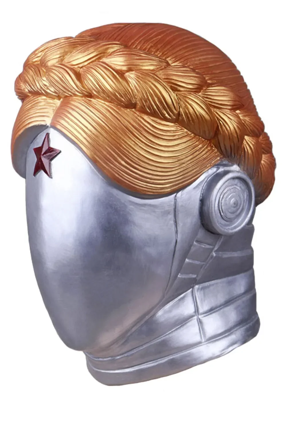 Robot Tweeling Dixie Masker Cosplay Kostuum Accessoires Spel Atomic Hart Rollenspel Fantasia Hoofddeksels Vrouwen Halloween Maskerade