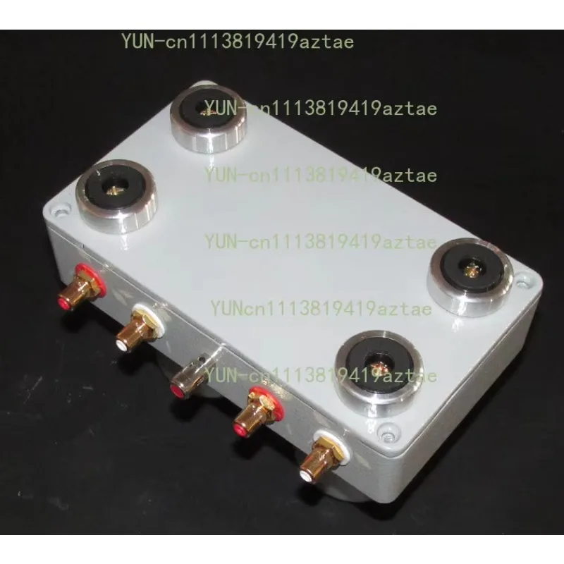 MC phono step-up transformer passive front-stage enclosure, outer diameter about 56mm, height about 68mm