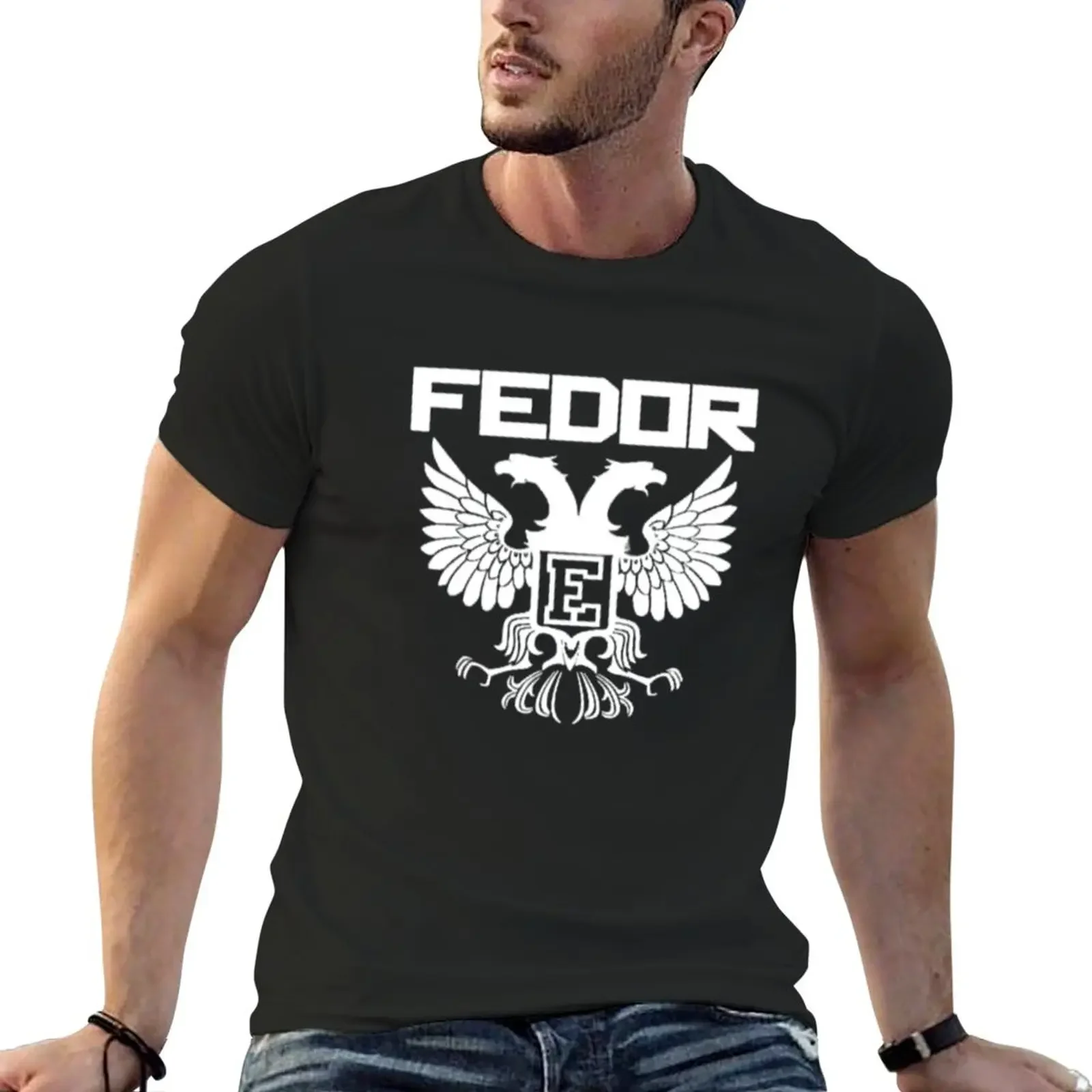 New Fedor Emelianenko T-Shirt Blouse custom t shirts design your own anime clothes oversized t shirt men