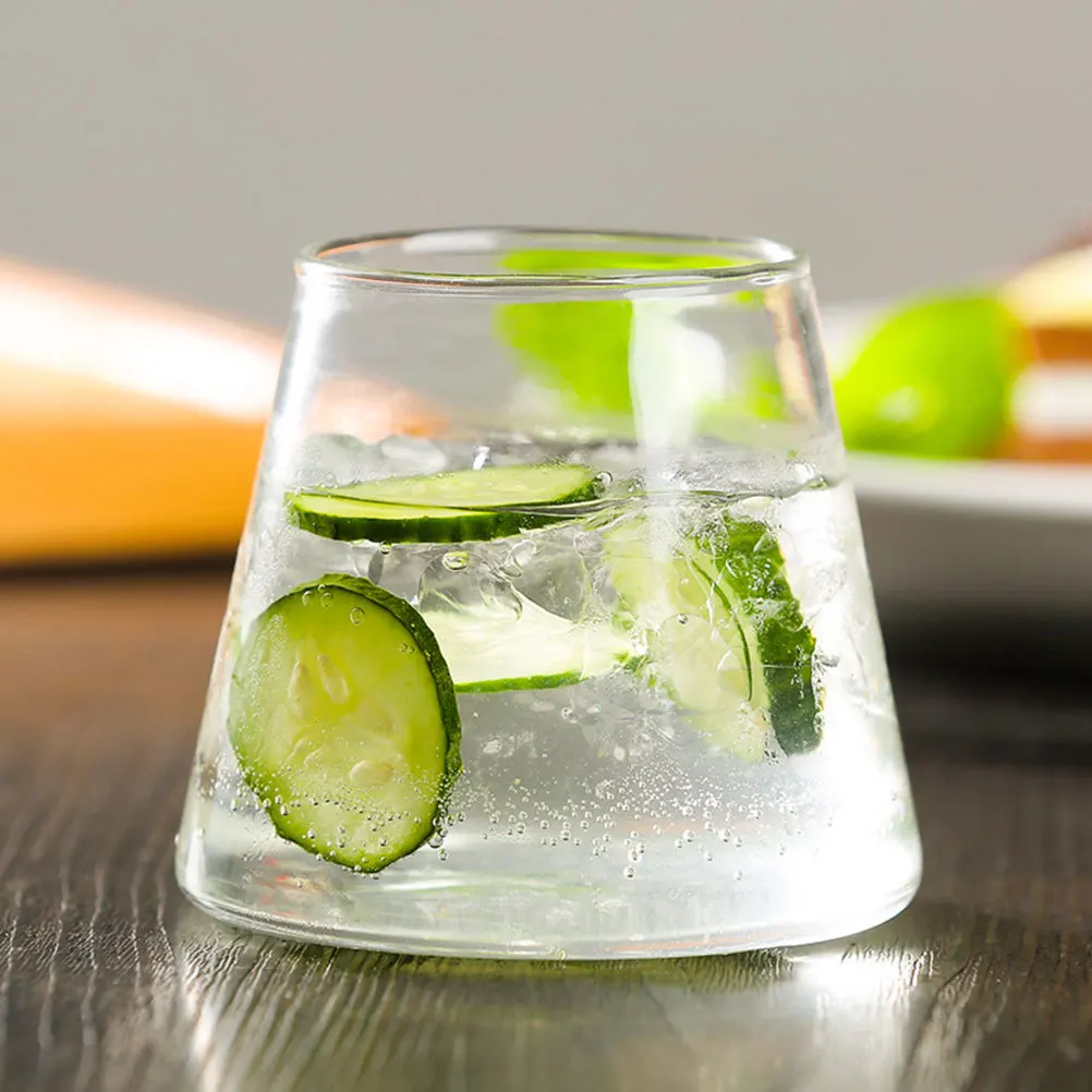 

2Pcs Creative Beer Cups Thickened Mouth Smooth Texture High Transparency Glass Mugs for Home Drinking Kitchen Supplies