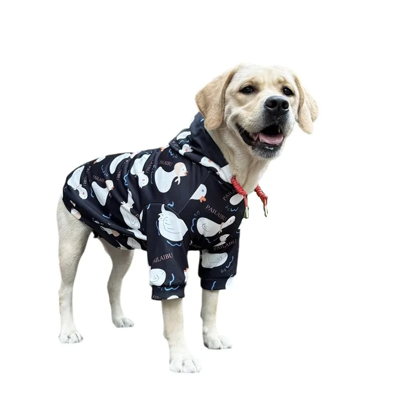 

Big Dog Hoodie Corgi Shiba Inu Samoyed Border Collie Husky Giant Poodle Labrador Golden Retriever Shepherd Dog Clothing Coat