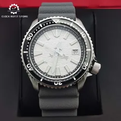 New Men's NH35 Watch Sapphire Glass Comfortable Rubber Strap Waterproof Stainless Steel Case Men's Sports Fashion Watch