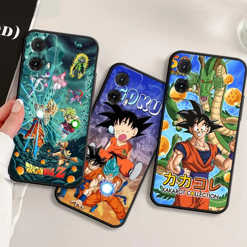 

Hot anime Dragon Ball Phone Case For Motorola G85 Edge 50 G24 G35 G14 G04 40 G72 G34 G31 G Stylus G54 G13 G32 5G Black