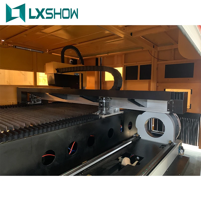 Industrial Laser Equipment 1530 Metal Plate Tube Pipe CNC Fiber Laser Cutting Machine 1000w 2000w with rotary axis