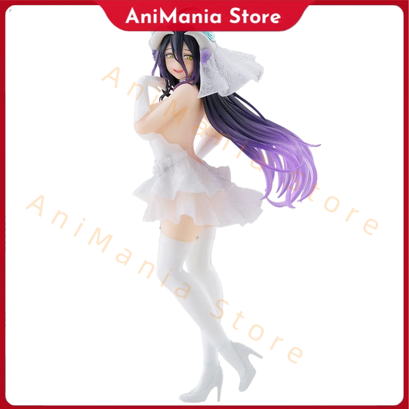 

In Stock Coreful OVERLORD ALBEDO ~Wedding Veil Ver.~ PVC 18CM Anime Action Figures Model Collection Toy