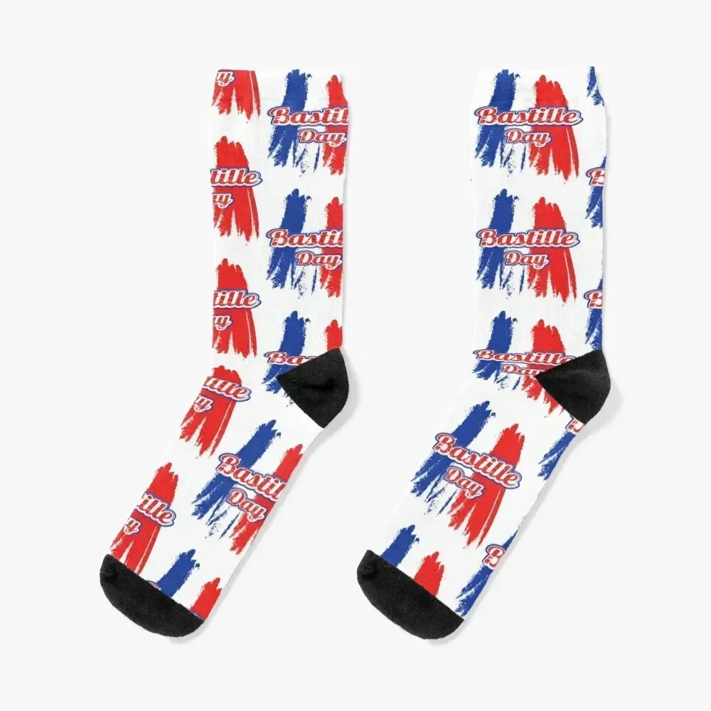 

happy bastille day Socks funny sock FASHION designer brand christmass gift Male Socks Women's