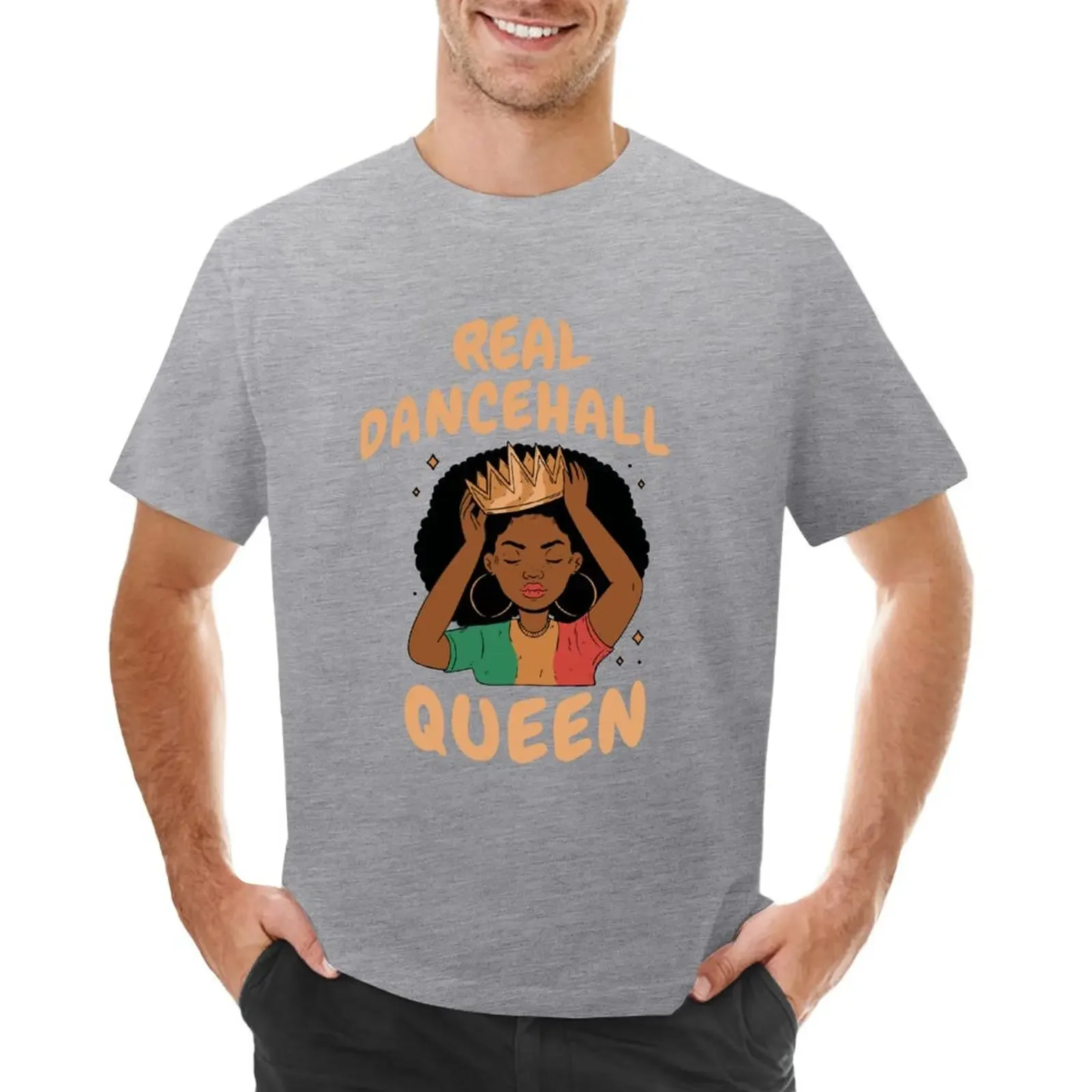 

Real Dancehall Queen T-shirt cute tops animal prinfor boys mens t shirt