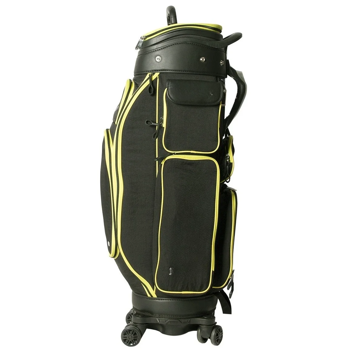 

Golf telescopic ball bag four-wheel universal air consignment bag men's and women's club bags with brake ball bags
