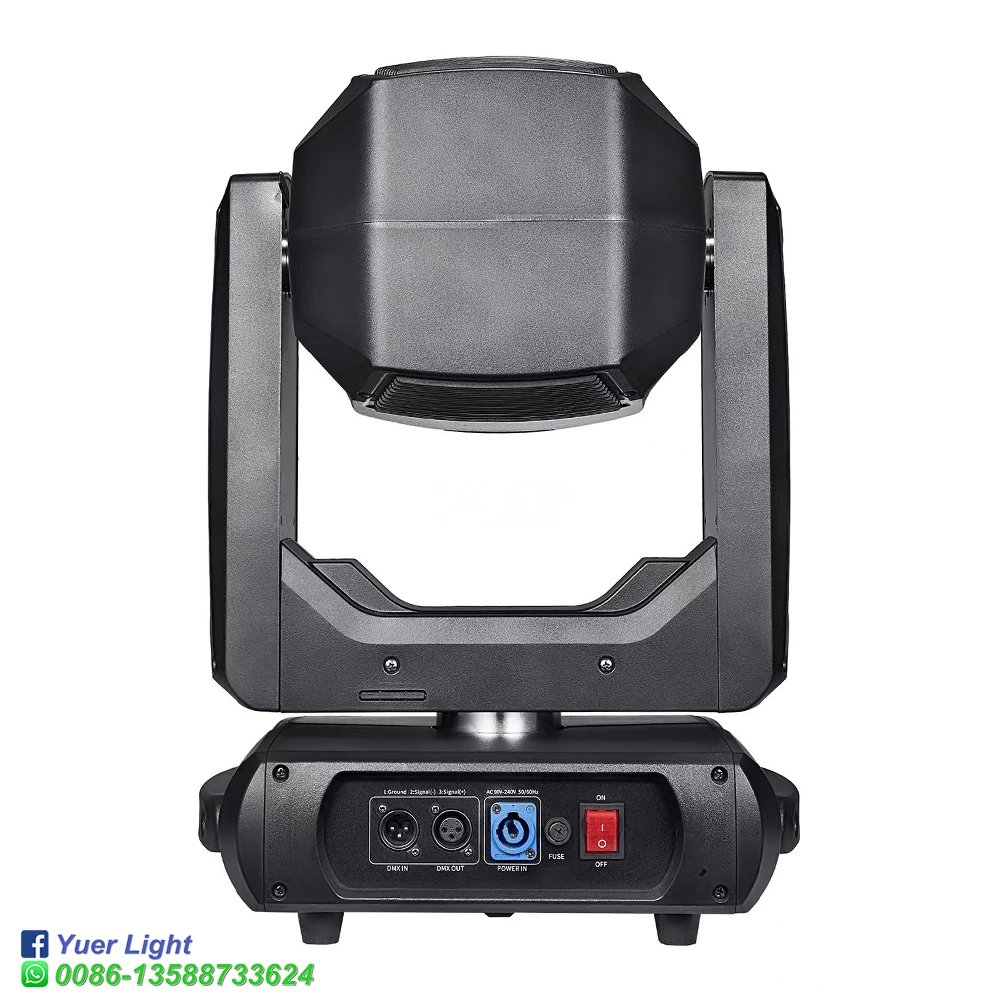 YUER-LED Moving Head Light, 3in 1 Feixe de Lavagem Spot, CTO CMY, Pro Theatre, Teletorium Stage Beam, DJ Party Equipamento de Iluminação, 500W