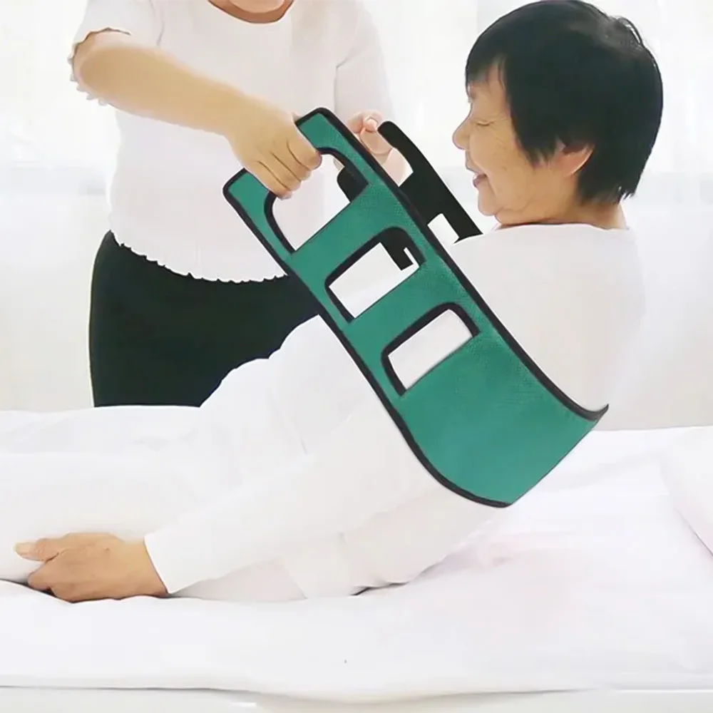 Patient Transfer Nursing Sling, Removable Auxiliary Nursing Accessory, Safely Lifted with Bandage ,Lifting Assist Back Lift Belt