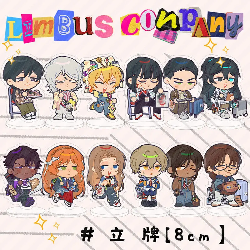 Limbus Company Anime Figures Acrylic Stand Hong Lu YiSang Faust Don Quixote Character Ornament Friend Brithday Gift Cos Model