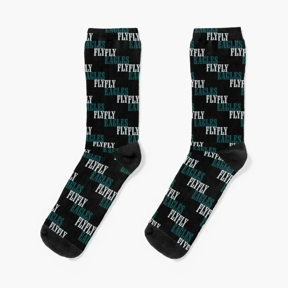 FLY EAGLES FLY Socks Soccer luxury hiphop summer Boy Child Socks Women's