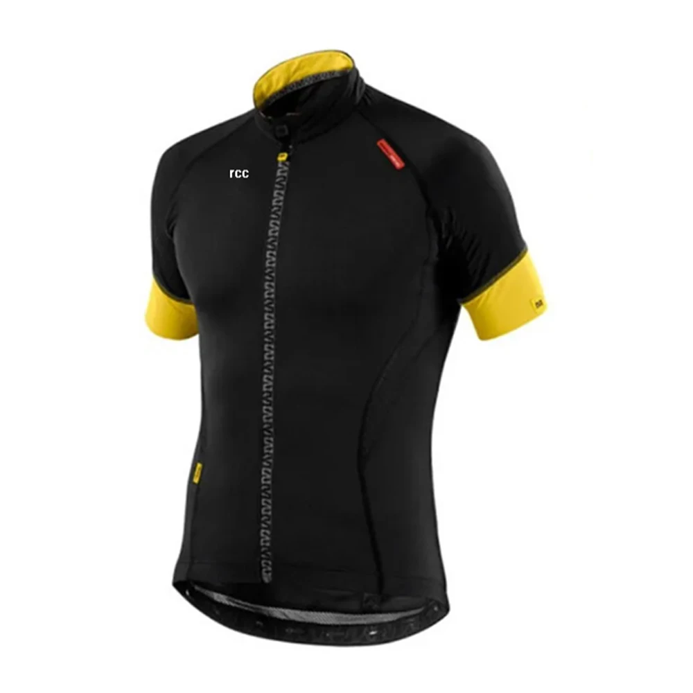 RCC MAVIC Cycling Jersey SPF 50+ Men Women Cycling Jersey 2024 Fashion Bike Jersey Pro Team High Quality Cycling Shirt MTB Road