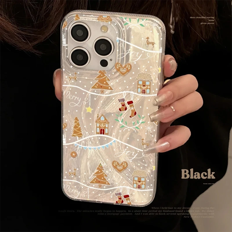 

New Style Christmas Trees Design Phone Case For Xiaomi Redmi Note 14 13 12 Pro Plus 5G 14S 12S 11S 11 10 Redmi 14C 13C 12C Cover