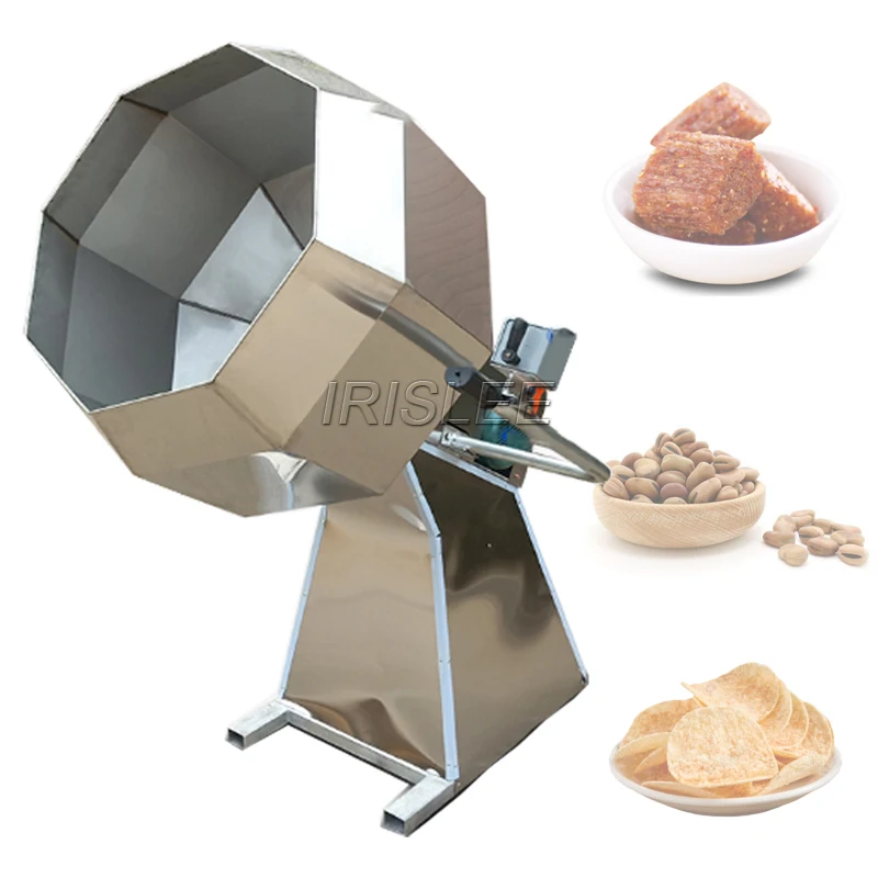 Commercial Multifunctional Food Seasoning Equipment Chips Flavoring Flavour Mixer Machine Octagonal Mixer