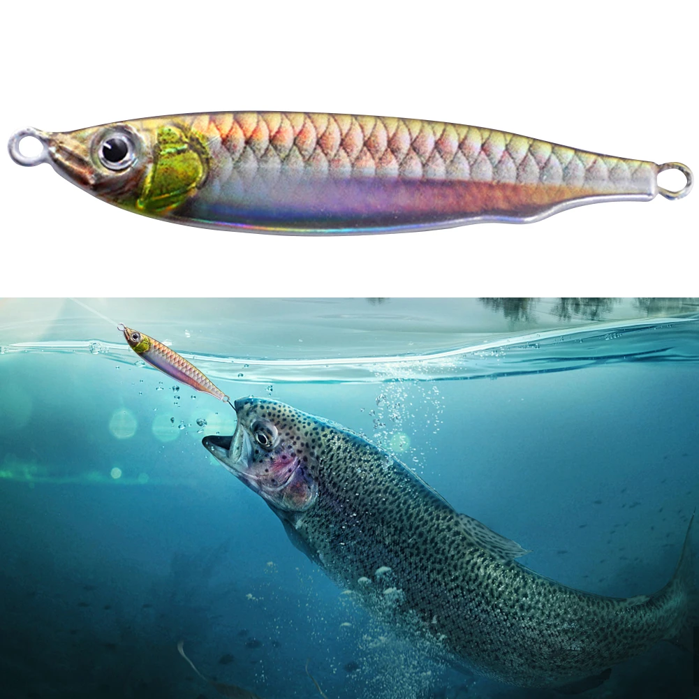 3D Print Bionic Fishing Lure Realistic Fish Shape Floating Bait Simulating Fish Lures Baits Lightweight for Freshwater Saltwater