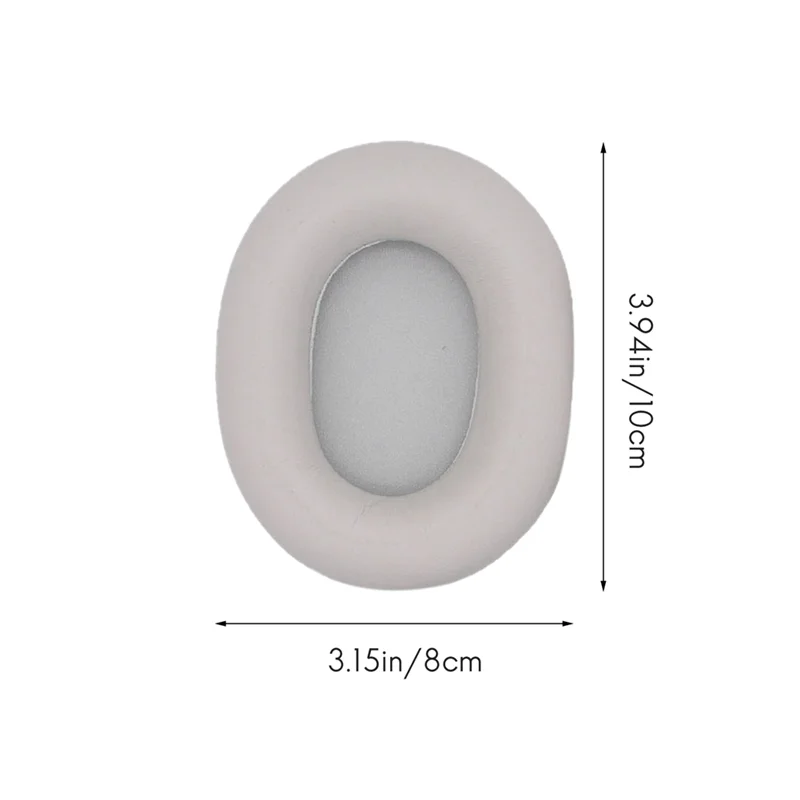 غطاء سماعة الأذن زوج واحد من أغطية سماعات الرأس WH-1000XM5 يمكن استبداله بسهولة سماعة الرأس وأكمام واقية بإبزيم وسادات الأذن باللون البني