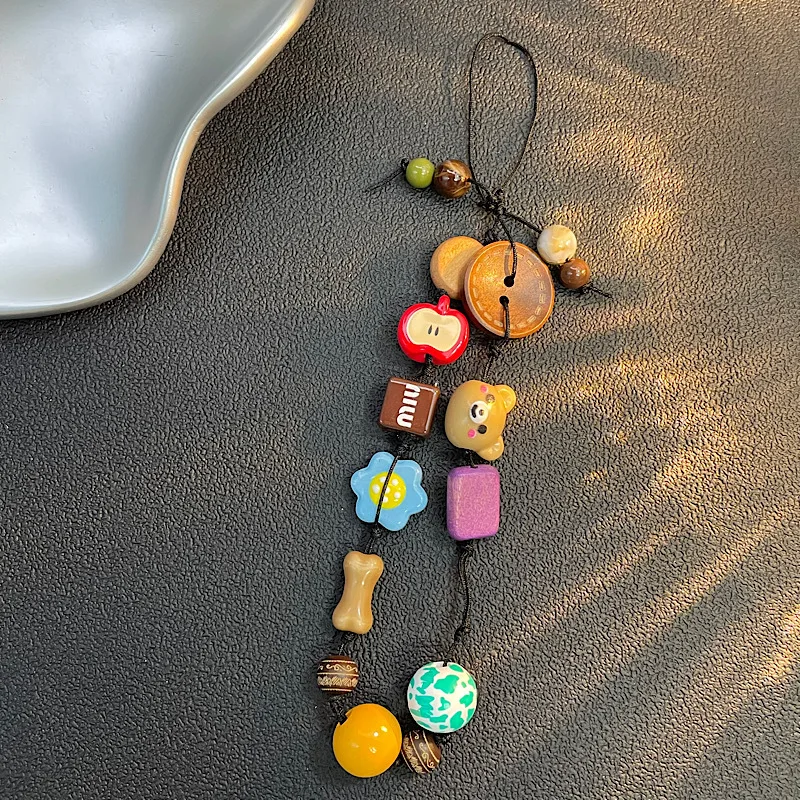 خمر سلسلة هواتف المحمول الأصلي حبة معلقة حبل CCD اليدوية قلادة كاميرا Instagram يده لطيف آيفون 17 16