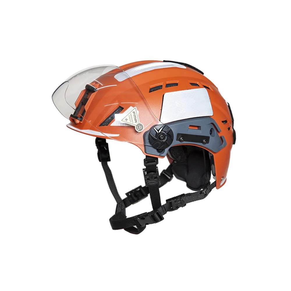 FMA EX SAR Helmet Visor Emergency Rescue Helmet Fire Rescue Lightweight Helmet Adjustable Helmet.