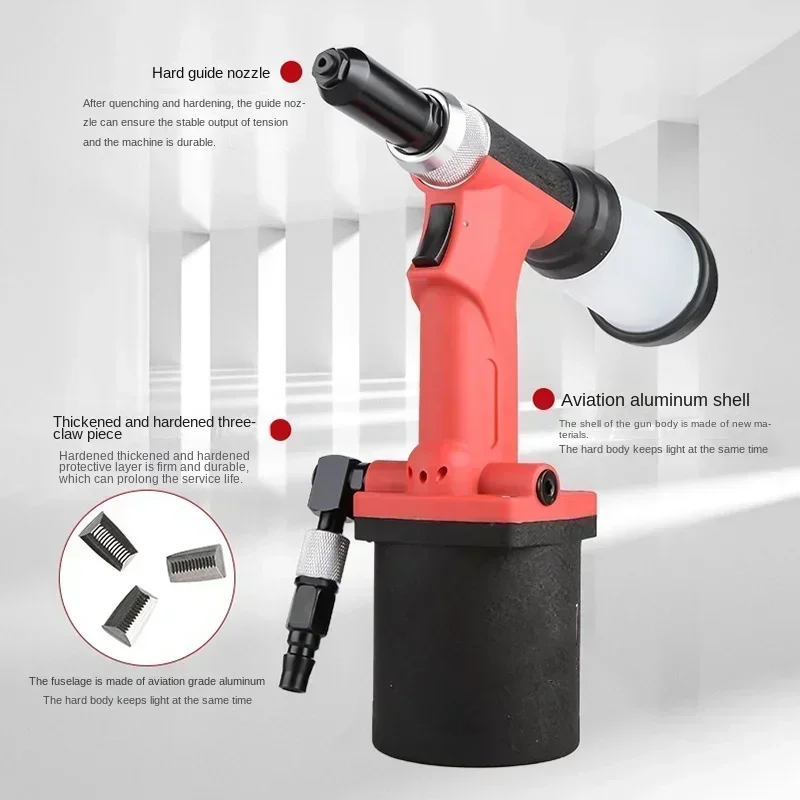 S30 pneumatic rivet gun industrial grade self-priming nail gun rivet machine pneumatic rivet pneumatic  gun 19mm tools