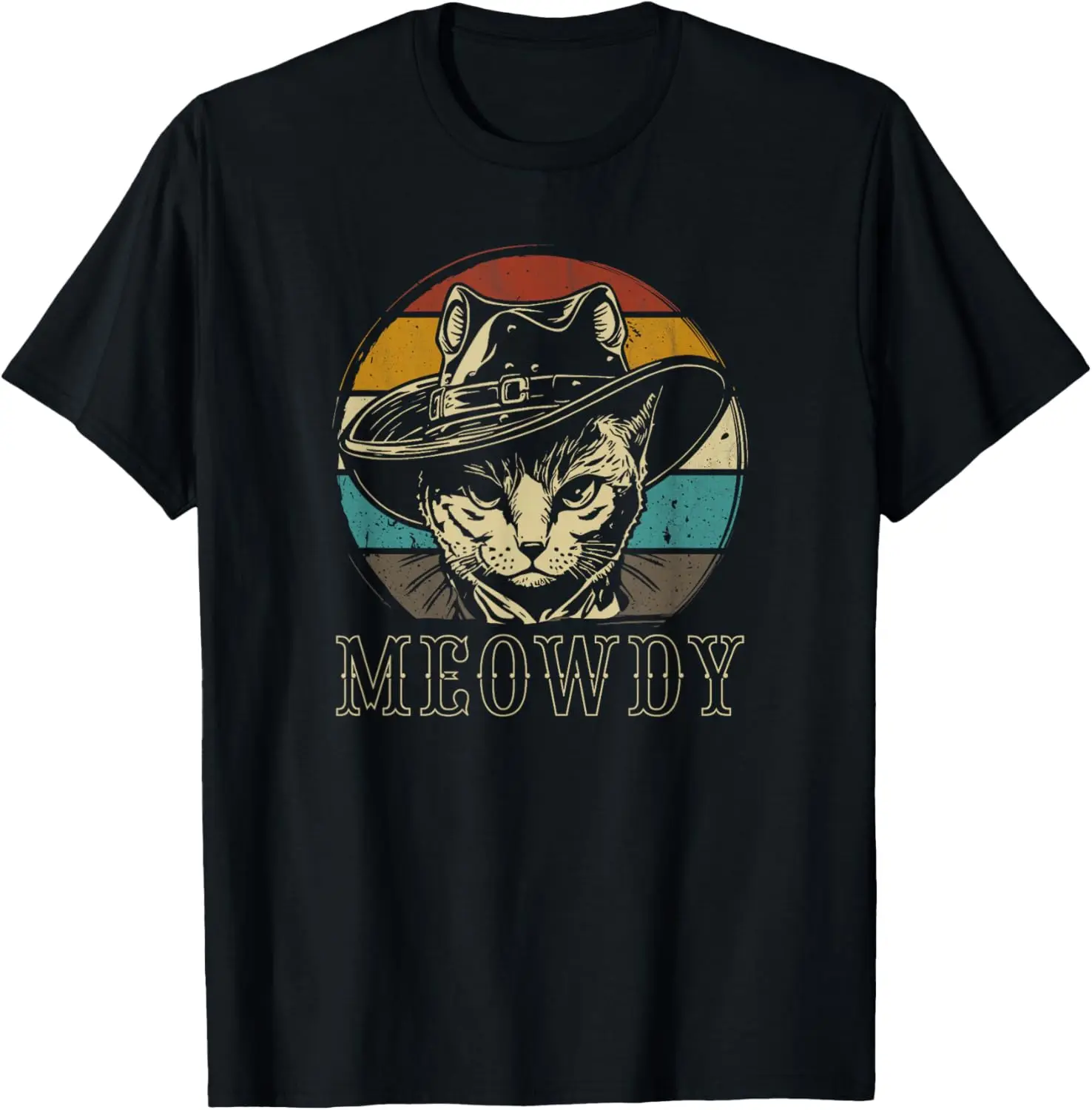 

Meowdy Texas Cat Meme Country Music T-Shirt