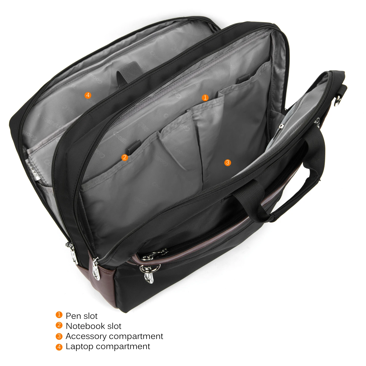 COOLBELL – sac à dos Convertible 15.6/17.3 pouces, sacoche pour ordinateur portable, Business, grande capacité, multifonctionnel, voyage