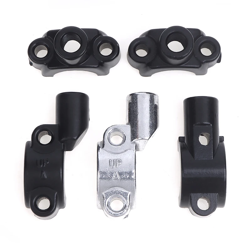 22mm Handlebar 10mm ThreadMotorcycle Master Cylinder Brake Lever Mirror Mount Clamp Rear View Mirror Holder Adapter.