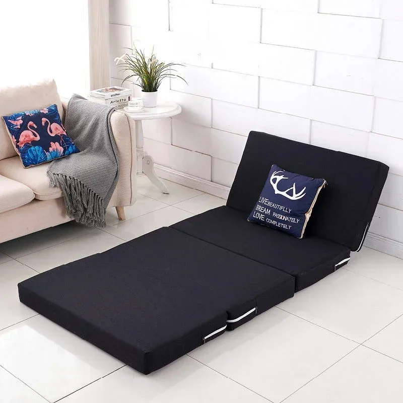 Mat Tatami Yoga Pad Foldable Sponge Office Simple Folding Mattress Memory Foam Lunch Break Single Bed Modern Luxury Furniture