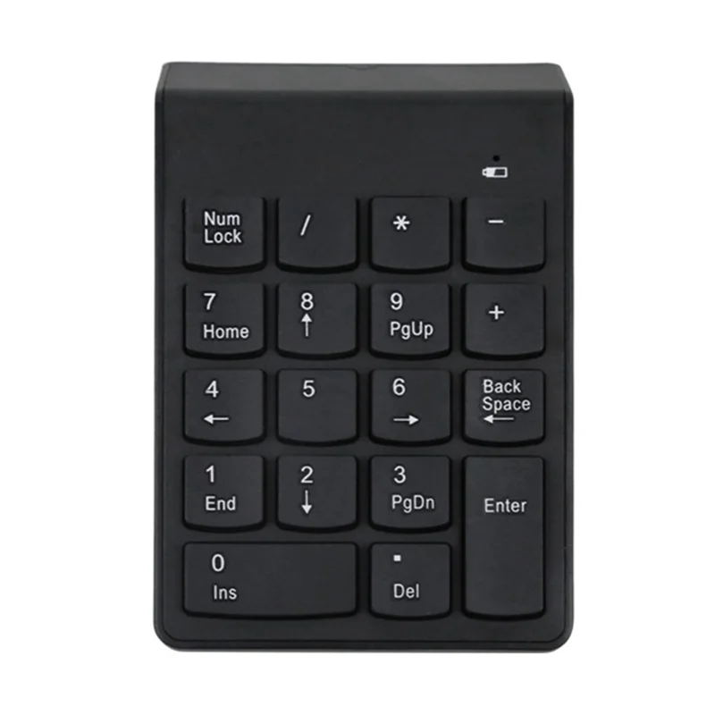 AY14-18 клавиш Беспроводная USB-клавиатура с цифровым приемником 2,4G Mini USB для ноутбука, настольного ПК, ноутбука