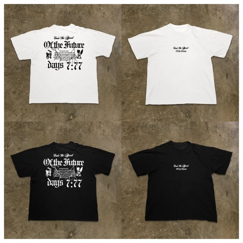 

Small Original Heavyweight Pure Cotton 250g High Street Wide Breathable Comfortable American Fashion Brand Short Sleeved T-shirt