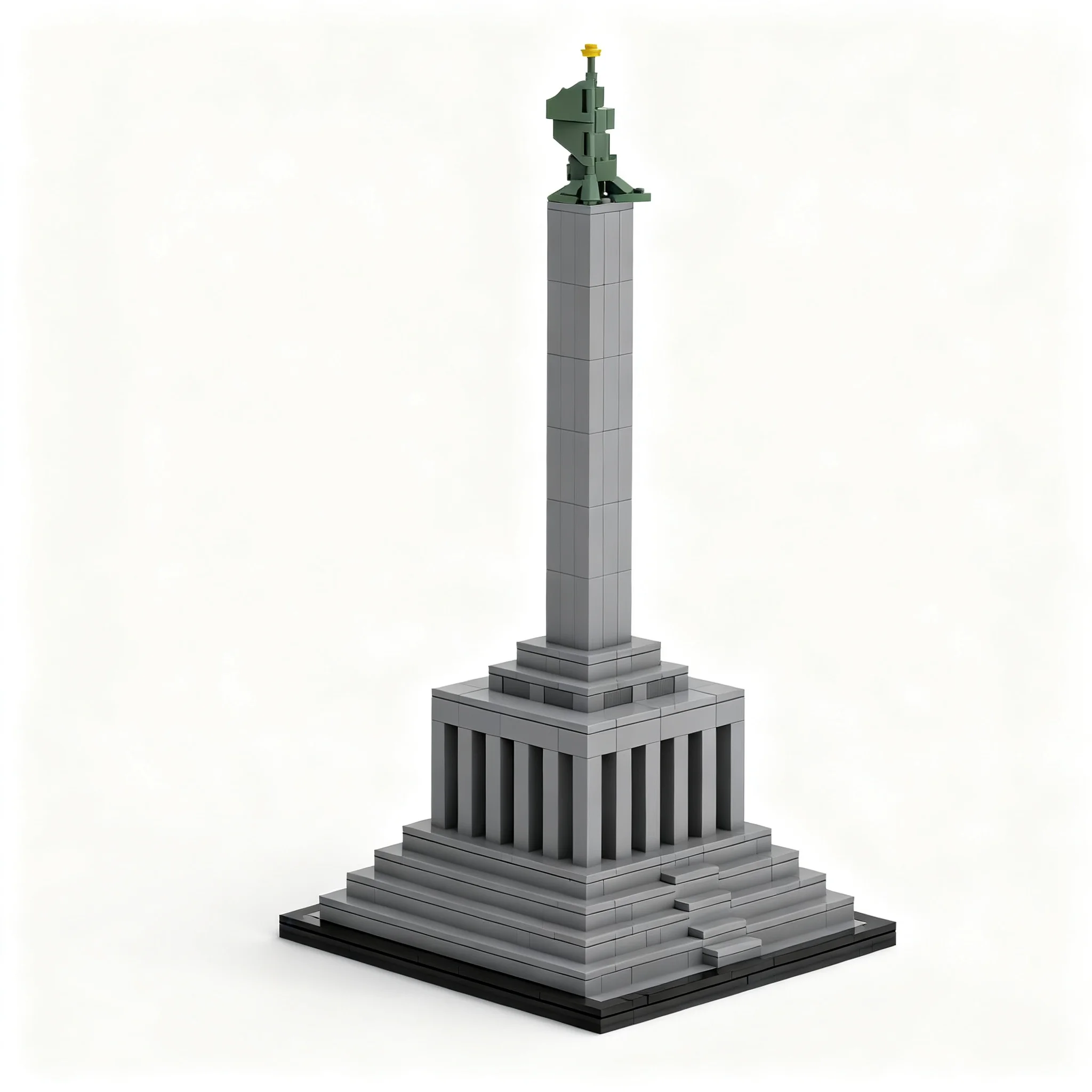 426pcs MOC Slavin Memorial Model Building Blocks Architecture Toy Christmas Gifts Art Birthday Craft DIY Assemble Education