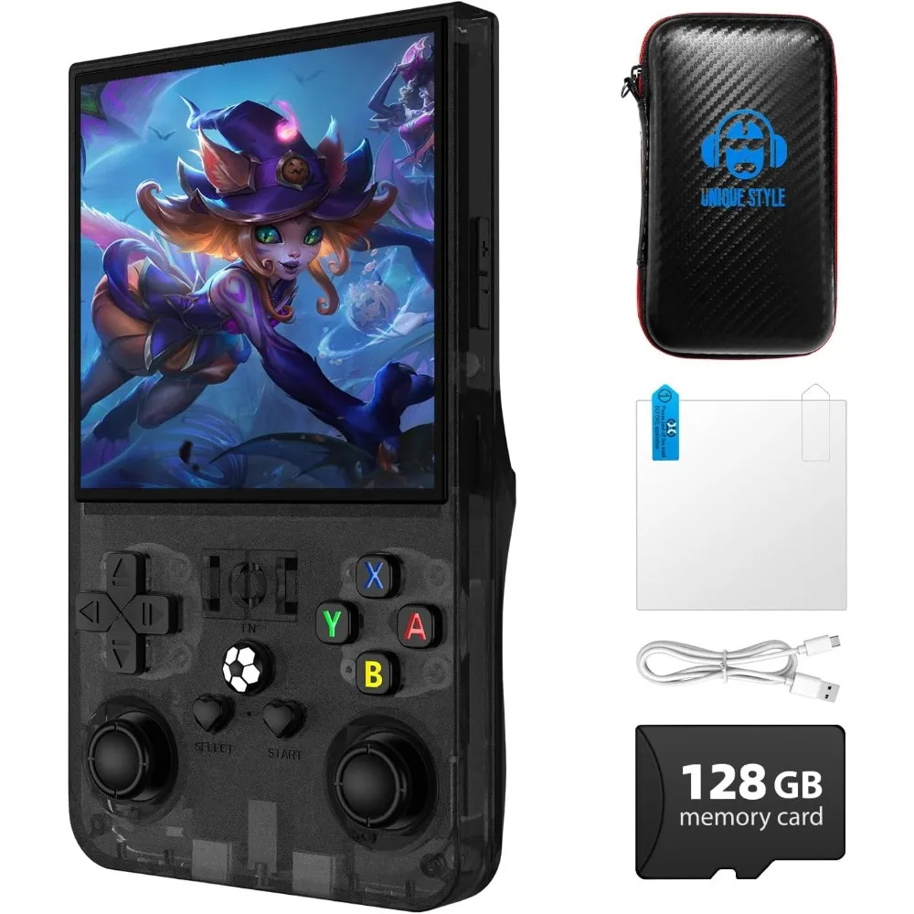 

US Shipping 4.0 inch Retro Game Console 128GB Memory 4000mAh Battery 30+ Emulators Video Game Player