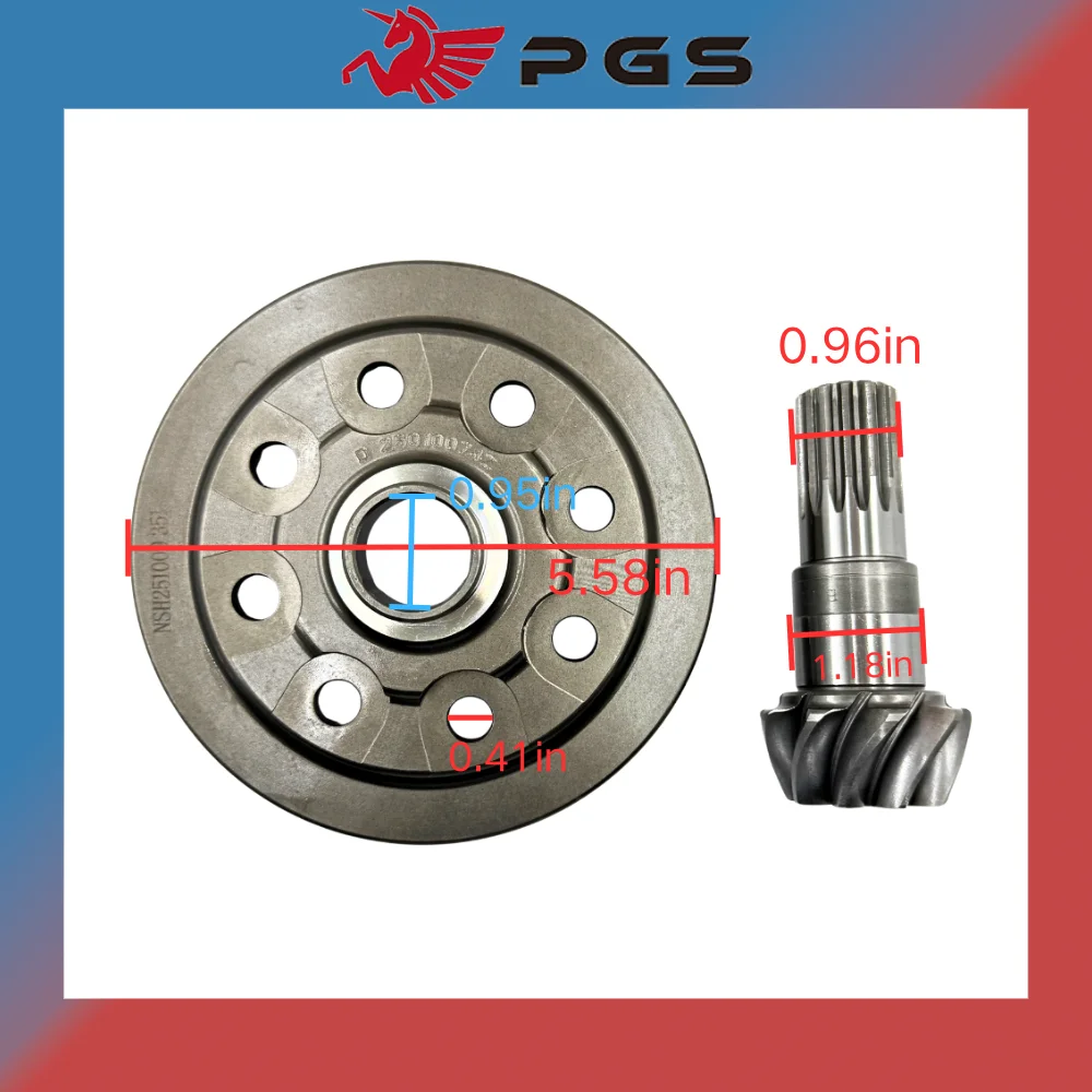 Original BEVEL GEAR ASSY, FRONT GEAR CASE For CF UTV 600/1000 SSV 600/1000 Q890-313001 Q820-331001-00001 Q890-3100A0