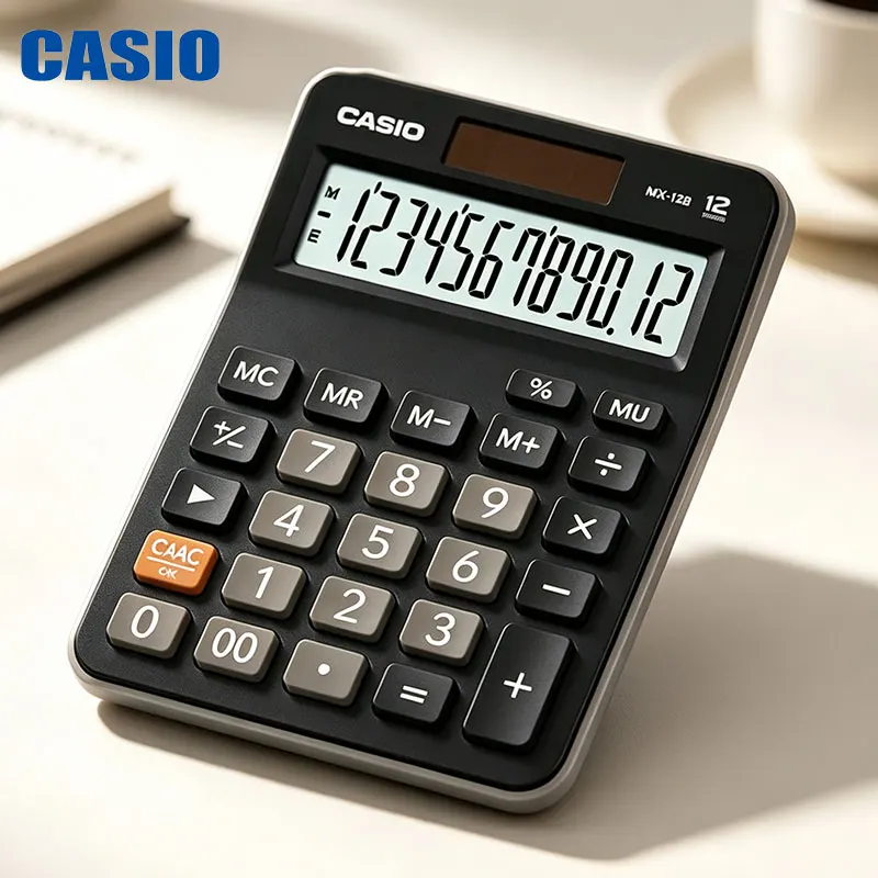 Casio MX-12B/GX-12B/FX-999CN CW/FX-991CN CW Stable operation business calculator, import and export foreign trade quotations