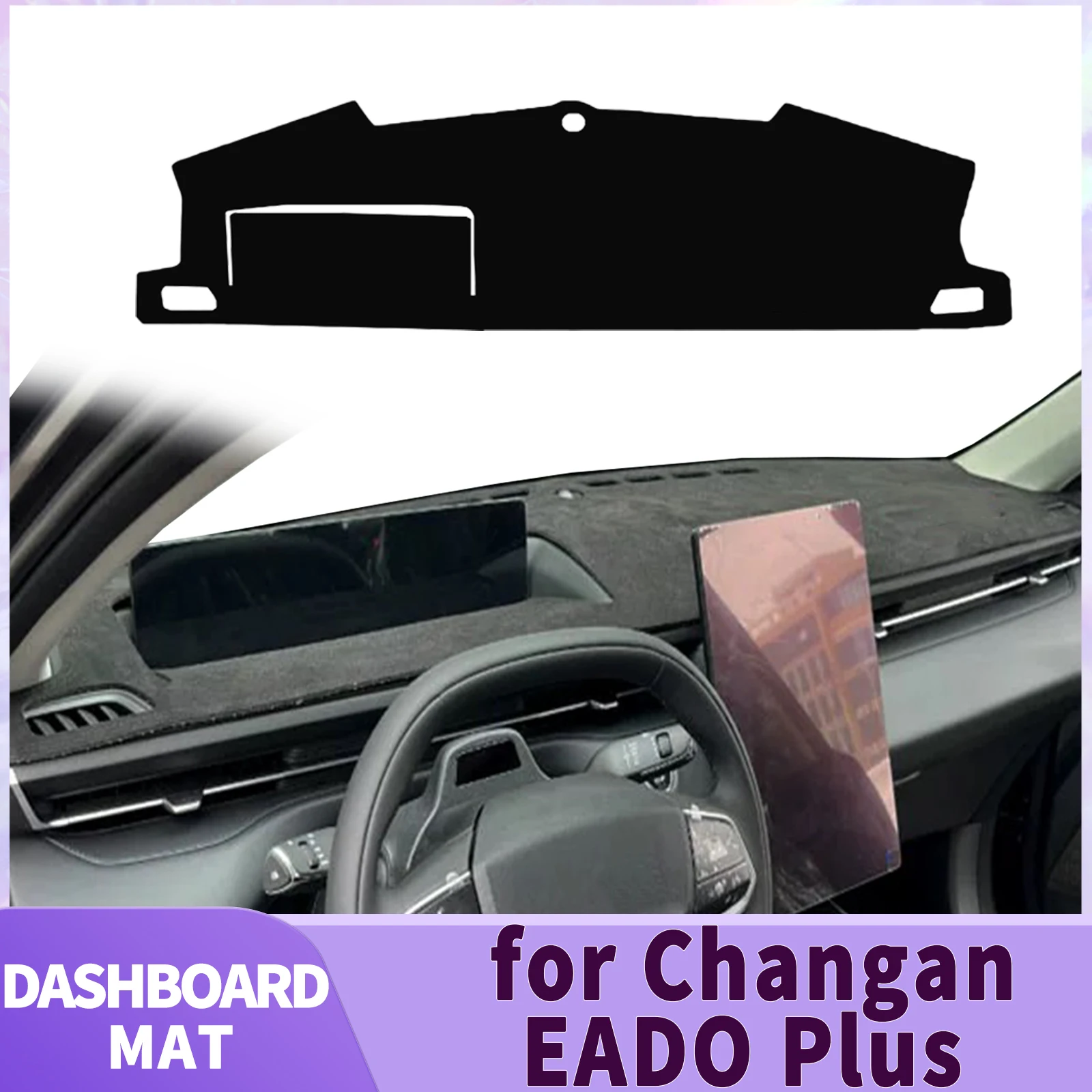 

fit for Changan Lamore 2023 2024 2025 EADO Plus Car Dashmat Accessories Dashboard Cover Pad DashMat Sunshade Protective Carpet